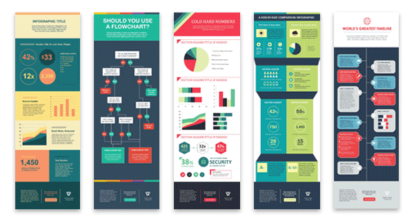 Content For Lead Generation: 5 Tips For A Higher ROI - lead generation 15 free Infographic Templates.