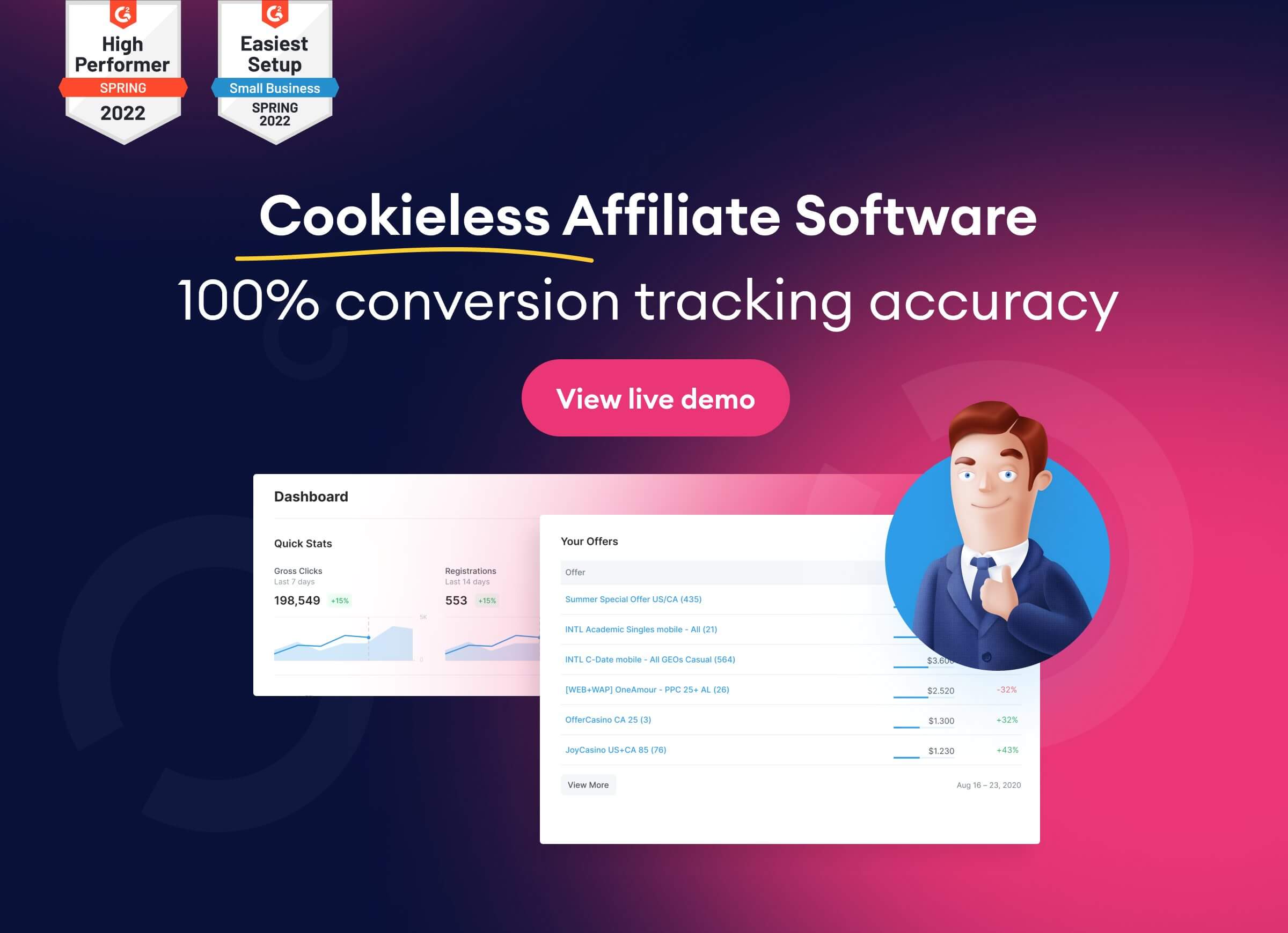 affiliate tracking software - scaleo