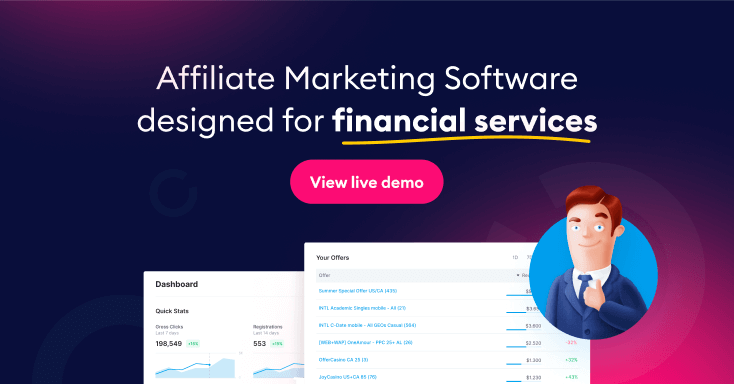 Affiliate Software for Financial Services - Affiliate Software for Fintech affiliate software for financial services