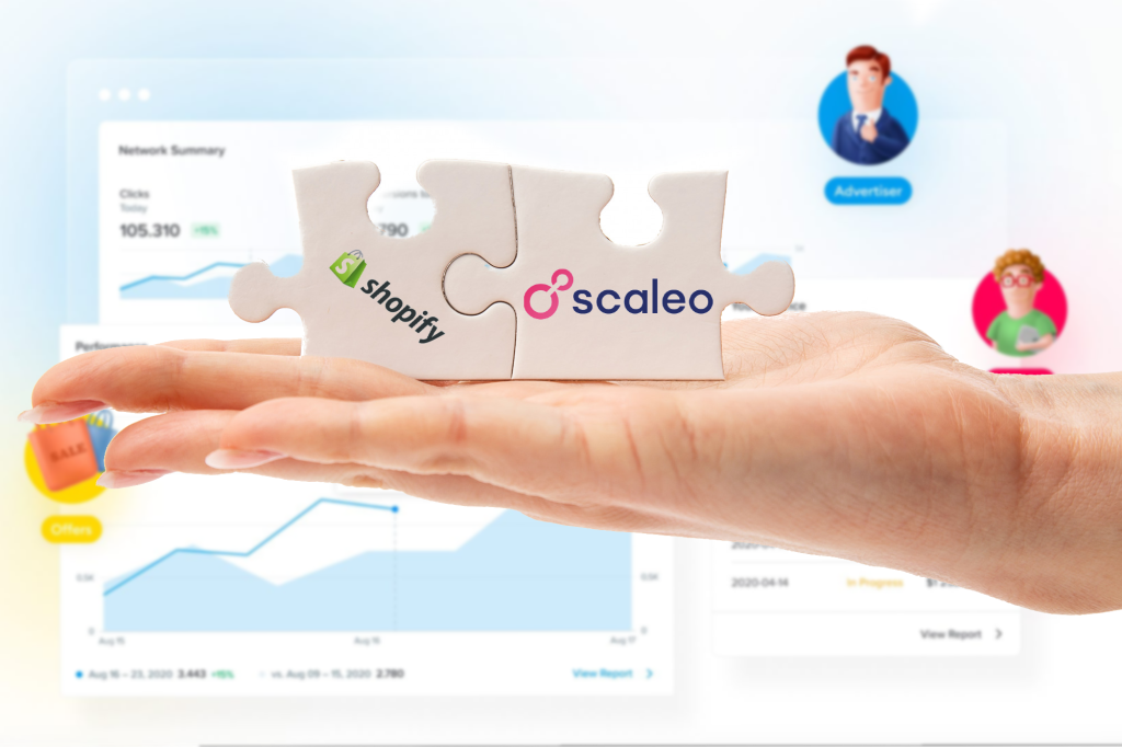 affiliate marketing tracking software for Shopify - Scaleo