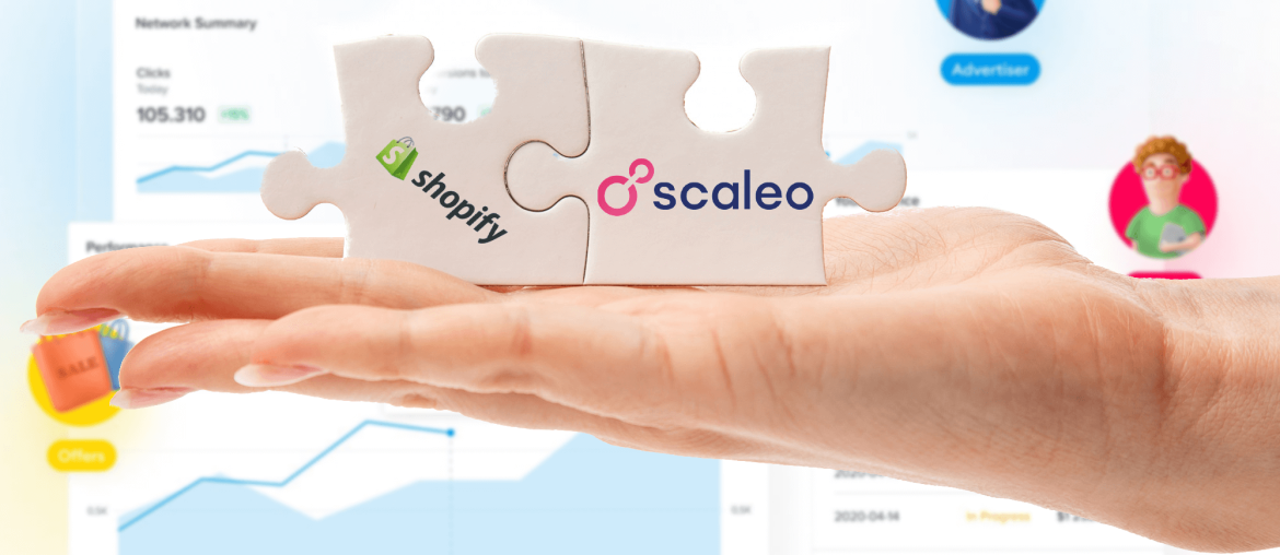 affiliate marketing tracking software for Shopify - Scaleo