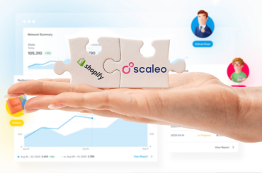 affiliate marketing tracking software for Shopify - Scaleo