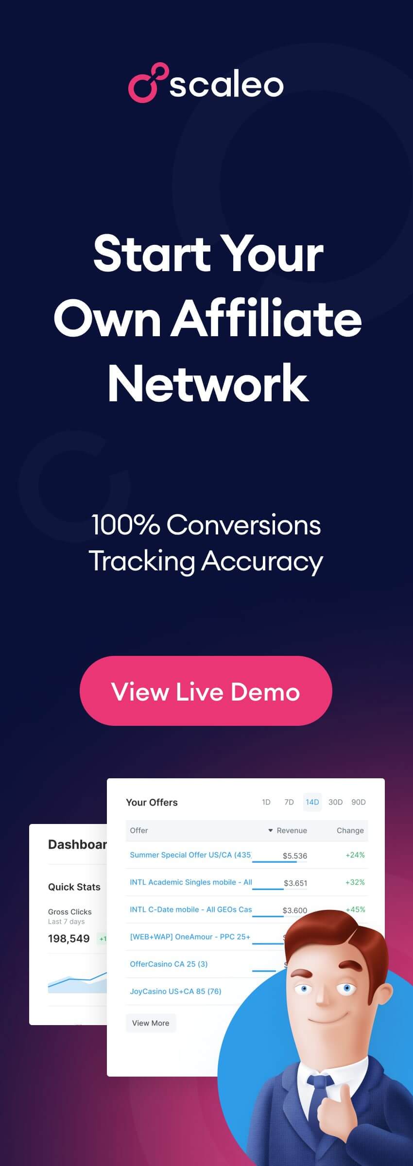 Start your own affiliate software today