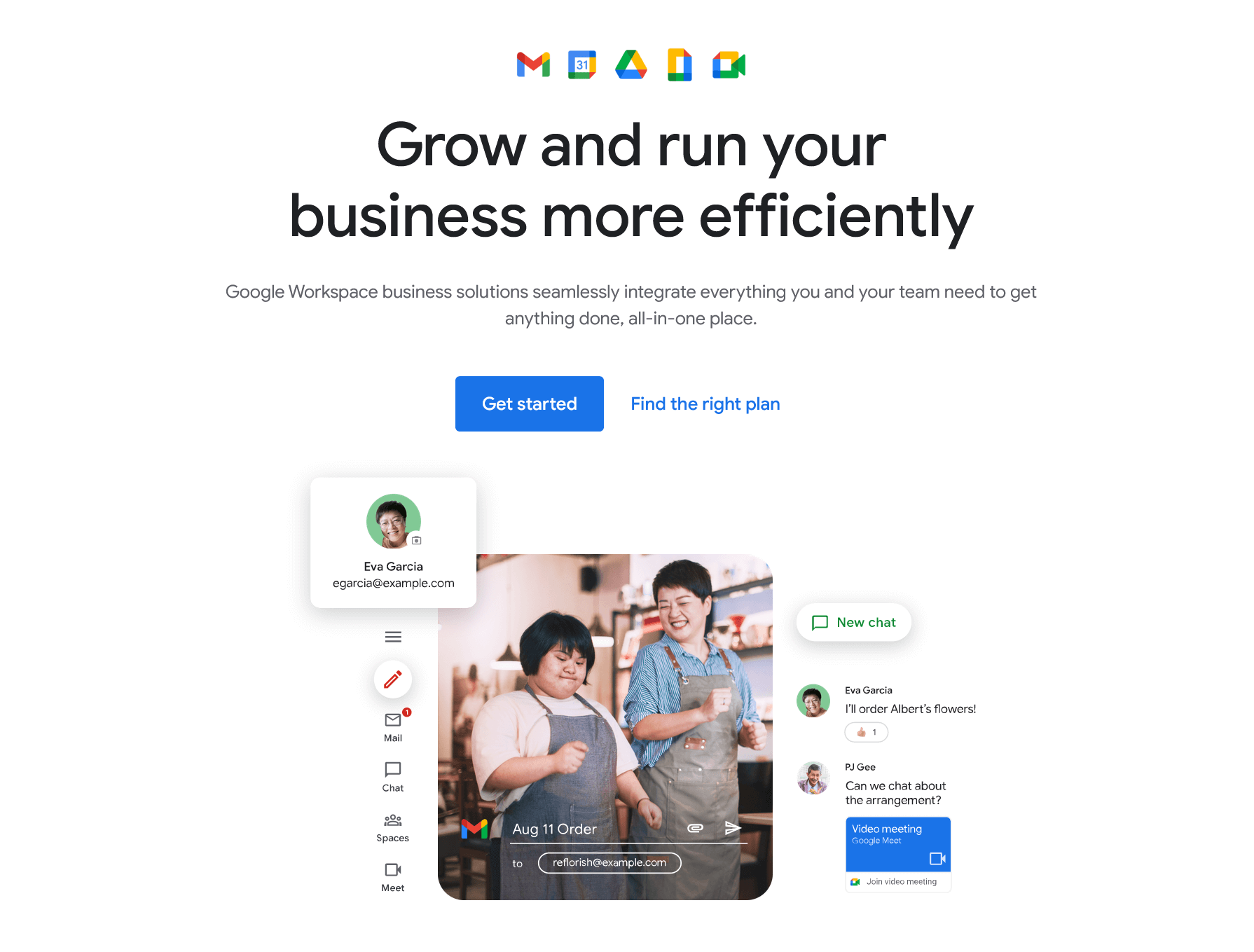 Google Workspace is a suite of B2B productivity and collaboration tools