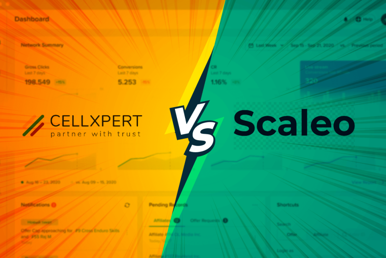 Best Cellxpert iGaming Affiliate Software Alternative: Scaleo.io - affiliate recruitment software
