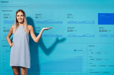 scaleo dashboard interface screenshot