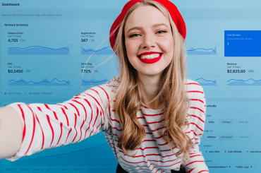 scaleo dashboard screenshot selfie
