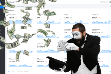 Scaleo magic partner software interaface of a platorm