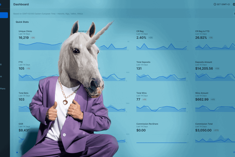 scaleo dashboard igaming affiliate software unicord