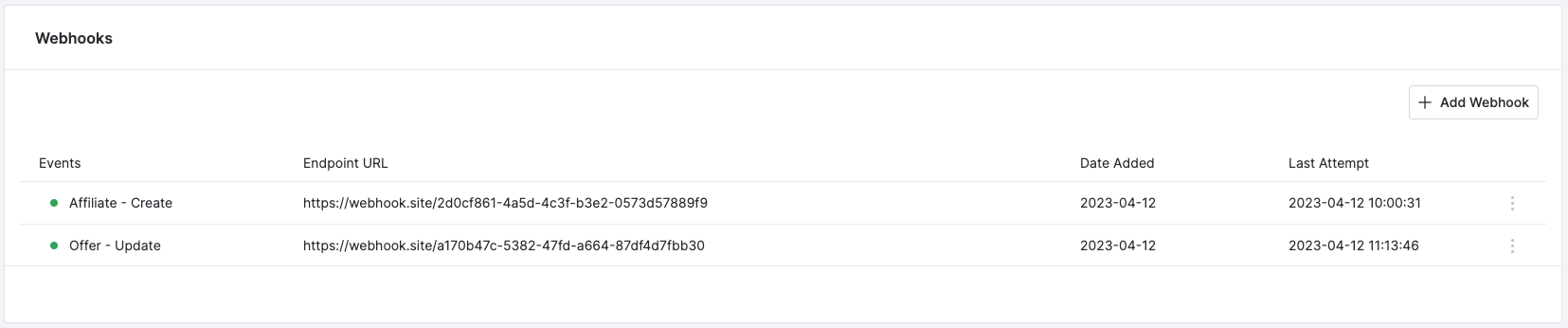 How to Set Up Affiliate Program Webhooks to Run Automations? - affiliate program webhooks How to Set Up Affiliate Program Webhooks to Run Automations? - affiliate program webhooks