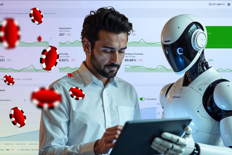 igaming ai software scaleo robot ai-first