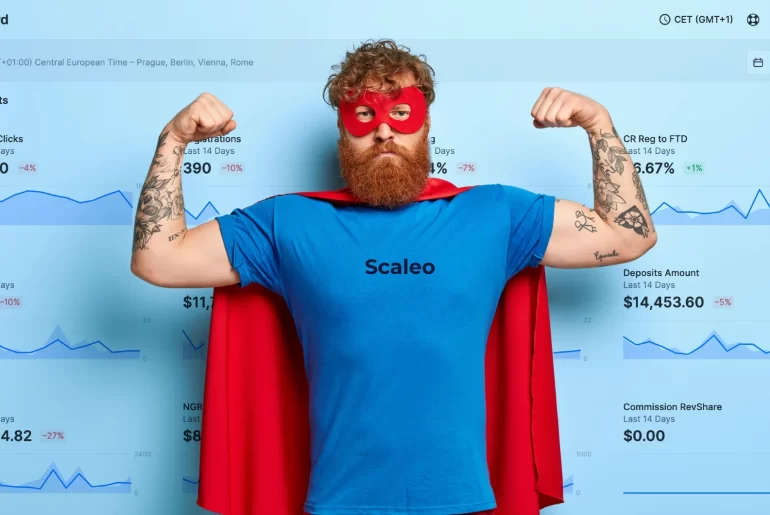 scaleo partner ecosystem software dashboard superman