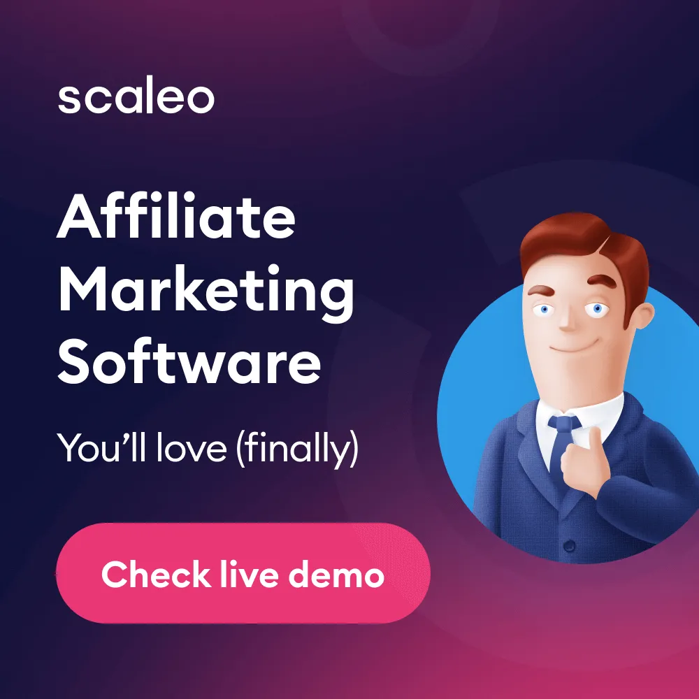Scaleo - affiliate marketing software for your business