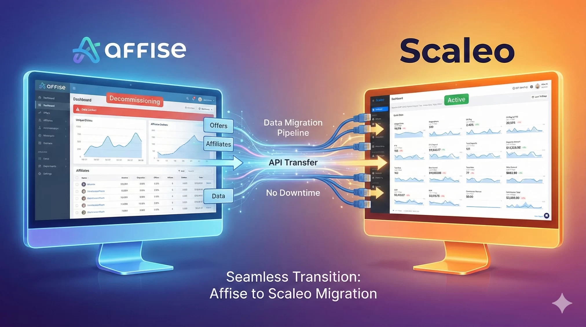 affise to scaleo data migration