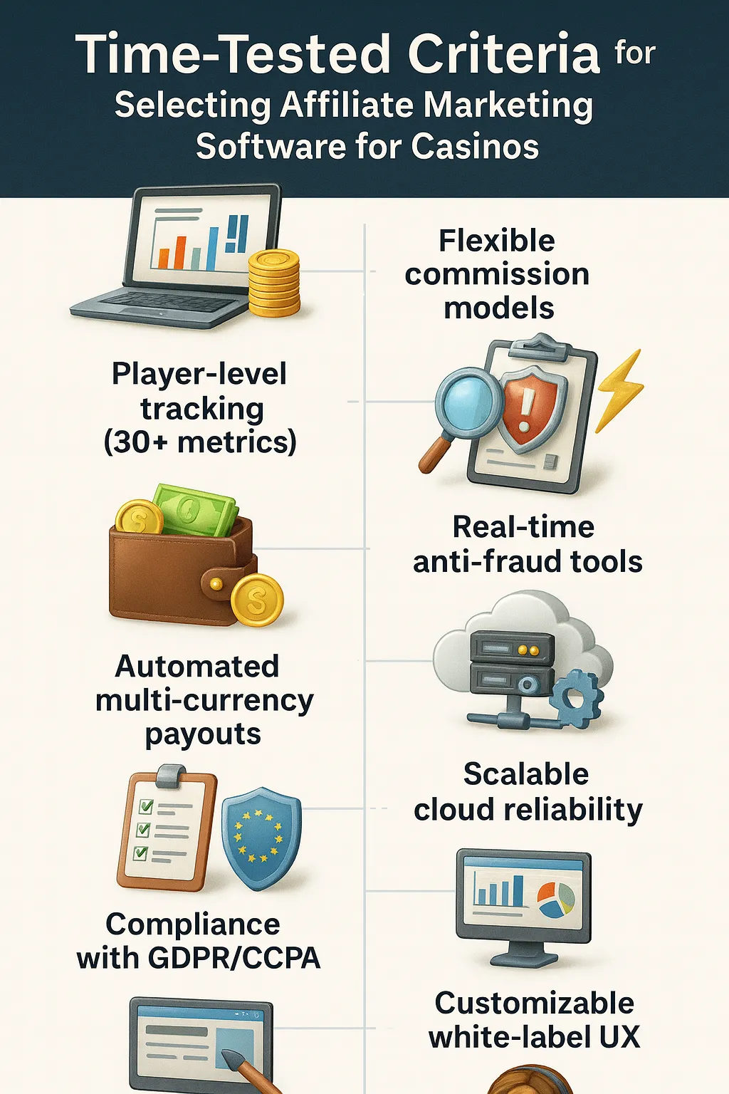 Time-Tested Criteria for Selecting Affiliate Marketing Software for Casinos - Time-Tested Criteria for Selecting Affiliate Marketing Software for Casinos